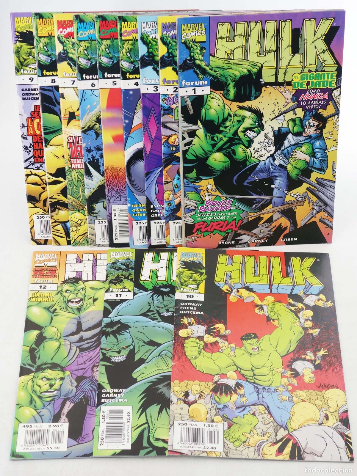 C&oacute;mics: HULK VOL. 4 1 A 12. COMPLETA. Forum, 2000 - Foto 1