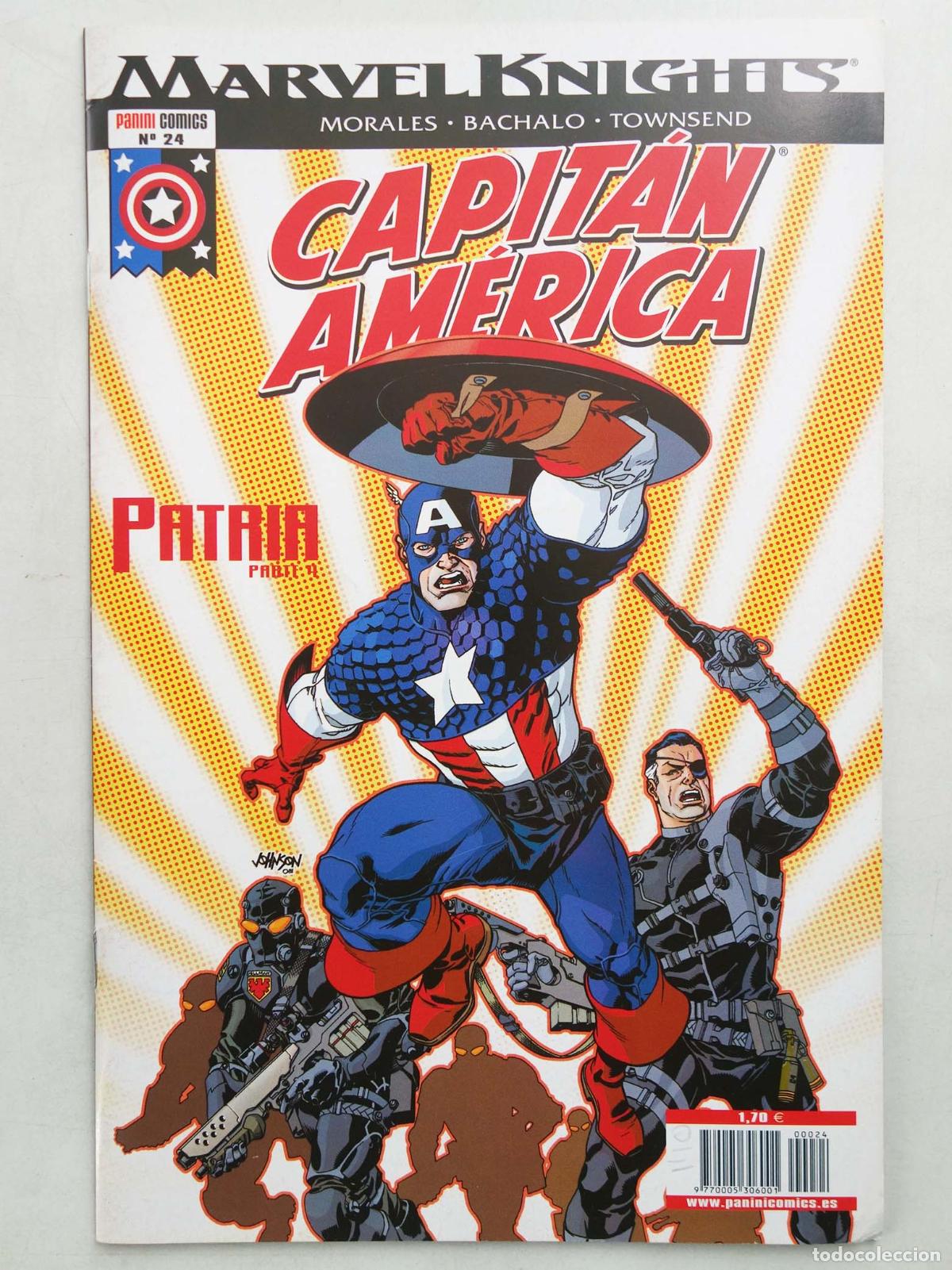 Fumetti: CAPIT&Aacute;N AM&Eacute;RICA VOL. 5 24. PATRIA. PARTE 4 (Robert Morales/Chris Bachalo) Forum, 2005
