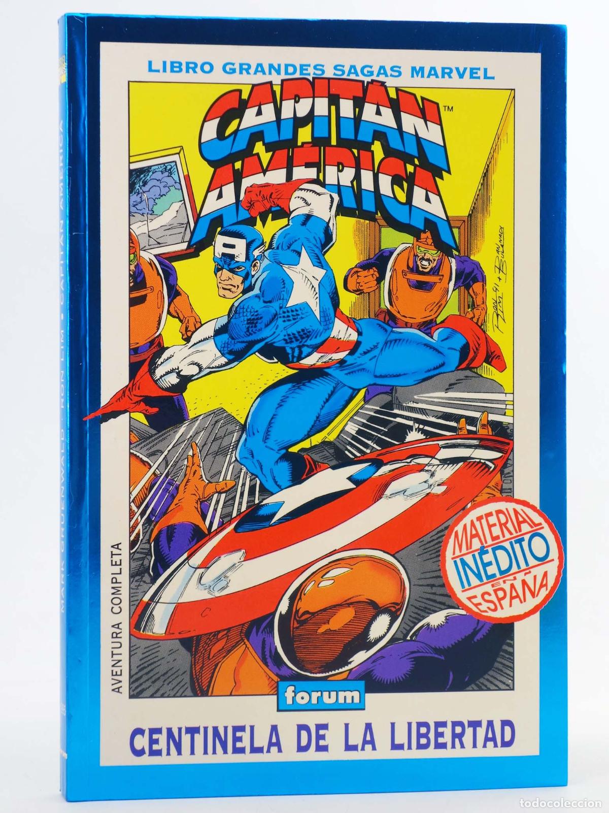 C&oacute;mics: GRANDES SAGAS MARVEL CAPIT&Aacute;N AM&Eacute;RICA. CENTINELA DE LA LIBERTAD (Vvaa) Forum, 1995
