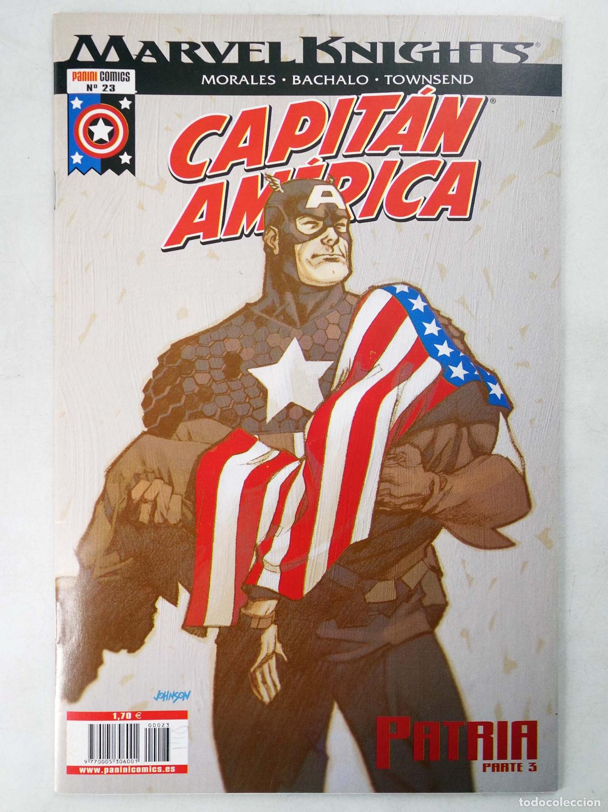 C&oacute;mics: CAPIT&Aacute;N AM&Eacute;RICA VOL. 5 23. PATRIA. PARTE 3 (Robert Morales/Chris Bachalo) Forum, 2005