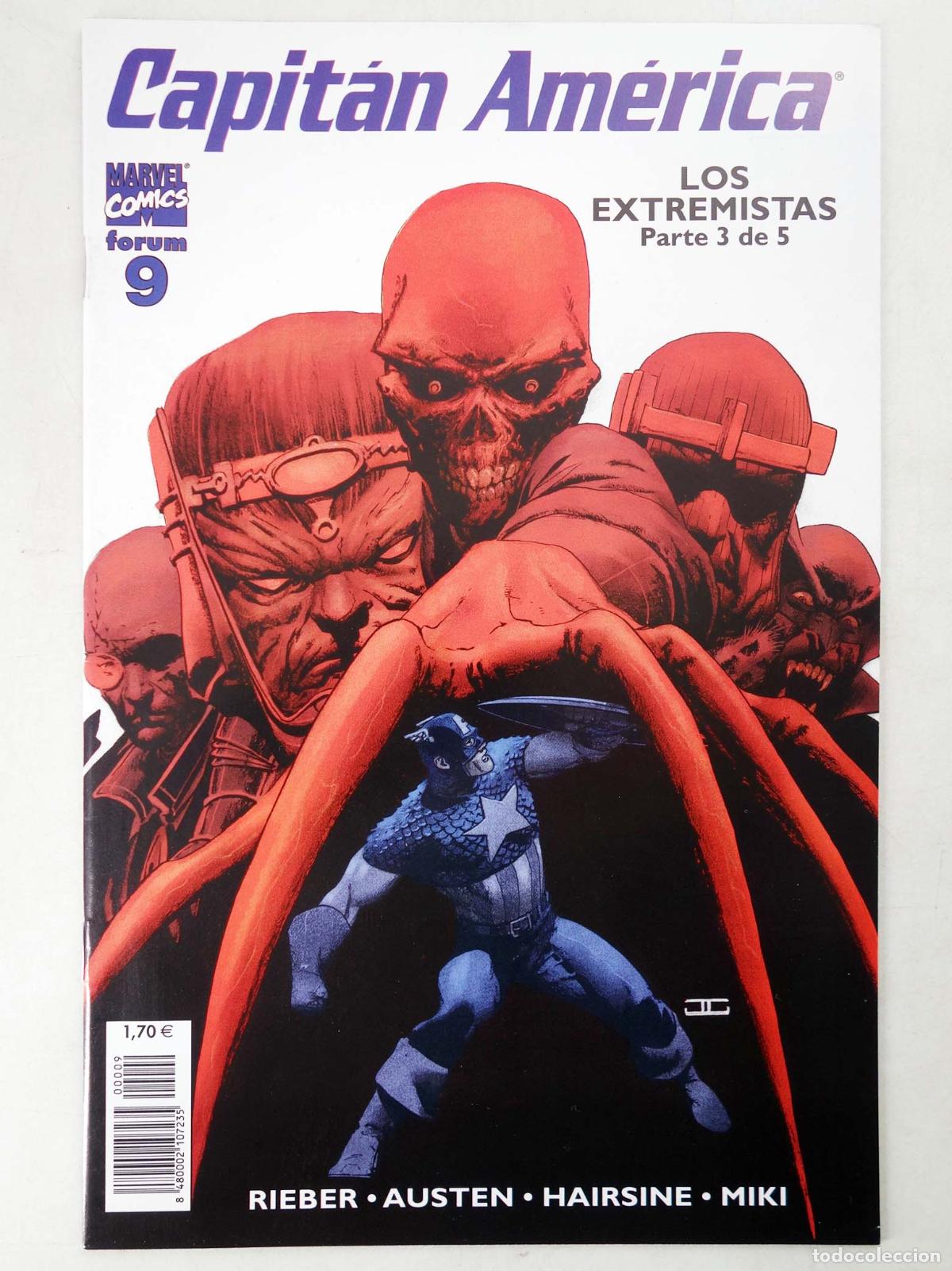 C&oacute;mics: CAPIT&Aacute;N AM&Eacute;RICA VOL. 5 9. LOS EXTREMISTAS (Parte 3 de 5) (Chuck Austen/John Ney Rieber/Trevor Hairsi