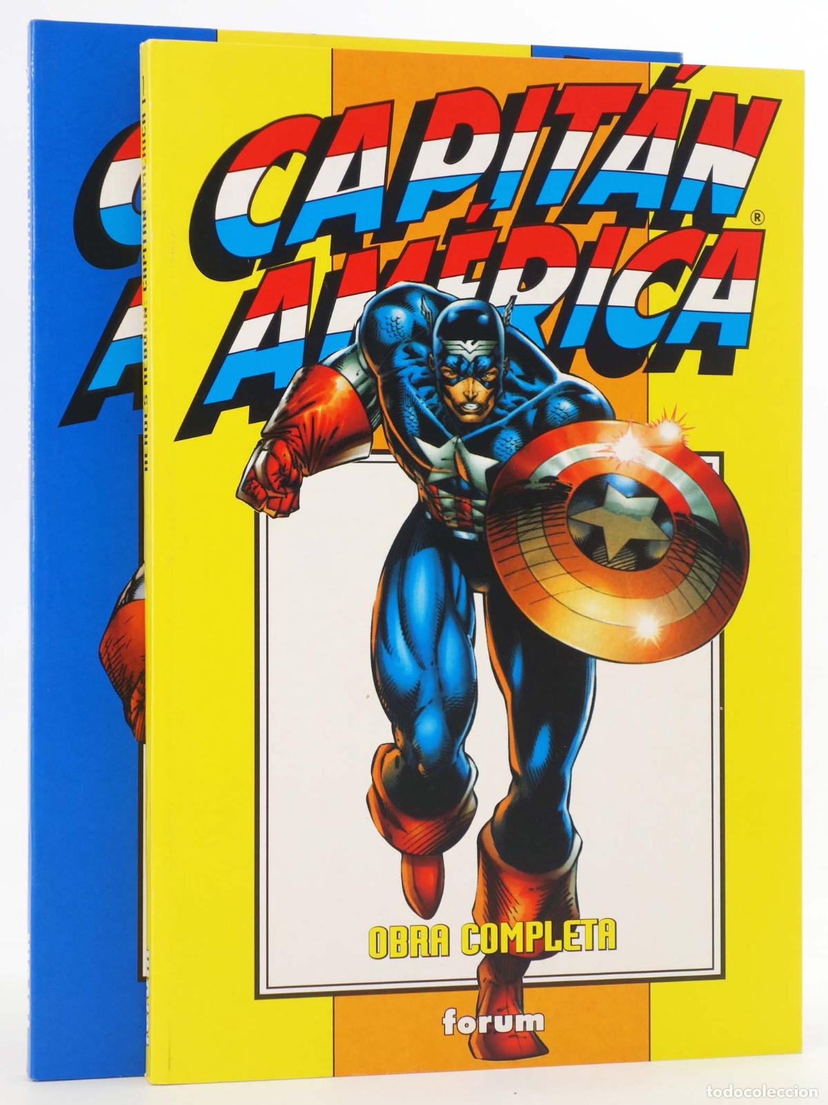 C&oacute;mics: CAPIT&Aacute;N AM&Eacute;RICA. HEROES REBORN 1 A 12. COMPLETA EN 2 RETAPADOS. Forum, 1997