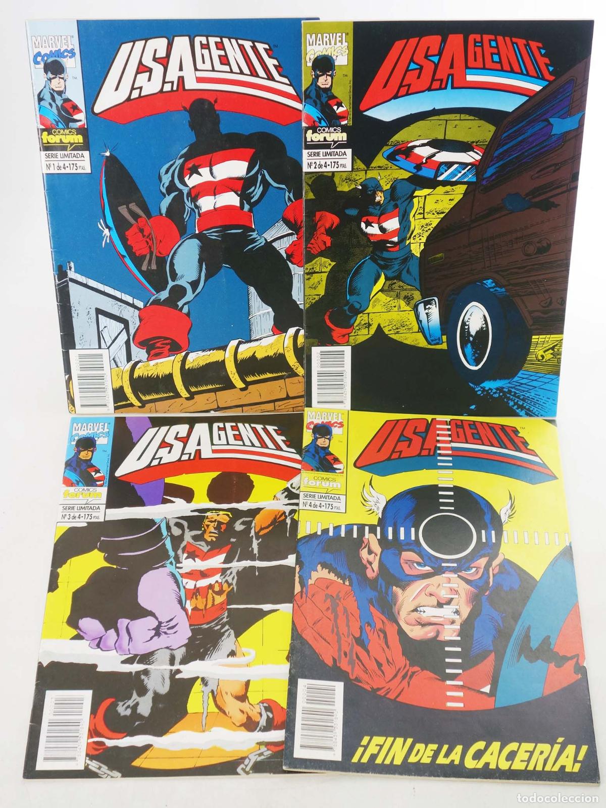 C&oacute;mics: USAGENTE 1 A 4. COMPLETA. Forum, 1994