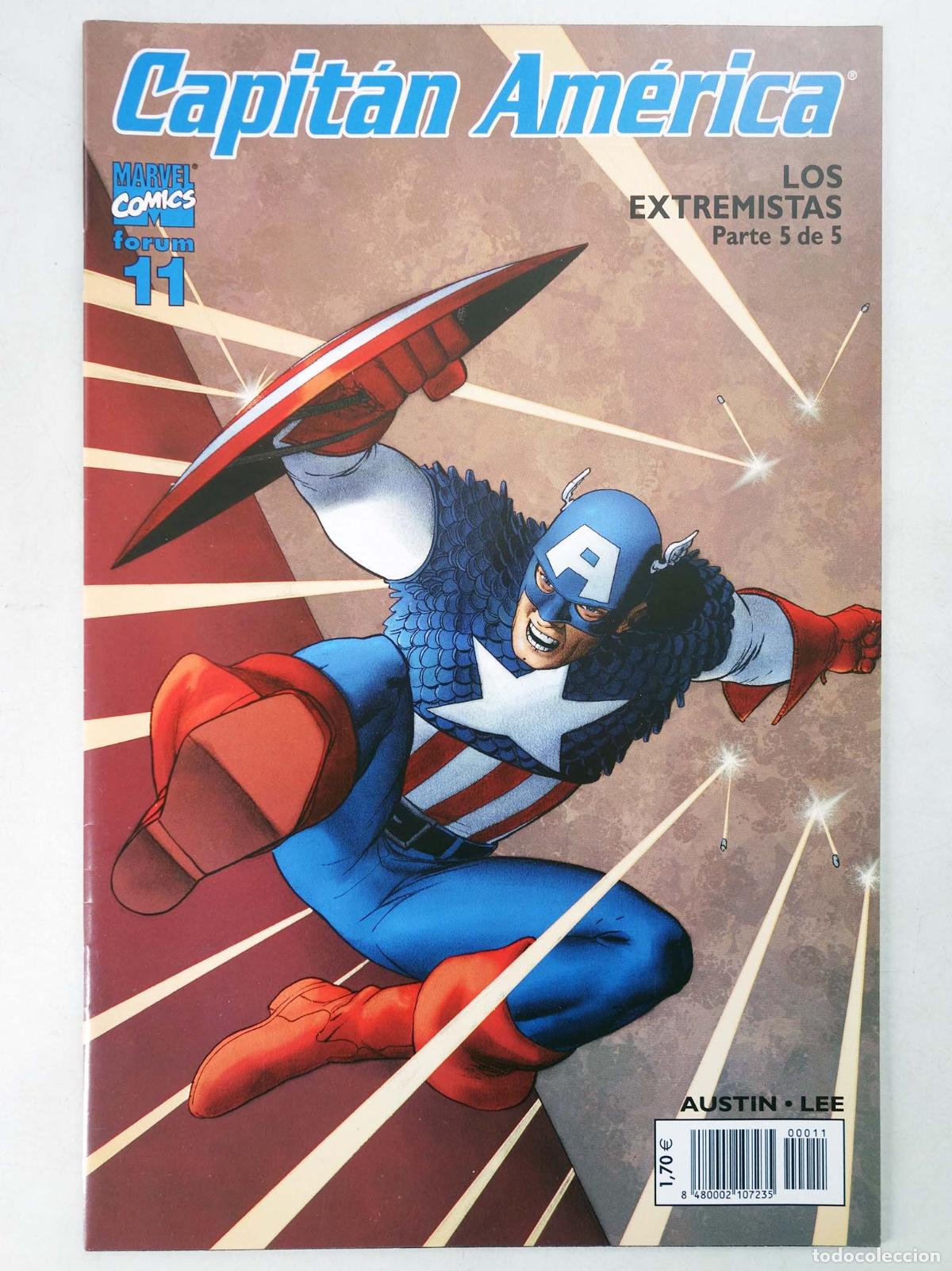 C&oacute;mics: CAPIT&Aacute;N AM&Eacute;RICA VOL. 5 11. LOS EXTREMISTAS (Parte 5 de 5) (Chuck Austen/Jae Lee) Forum, 2004