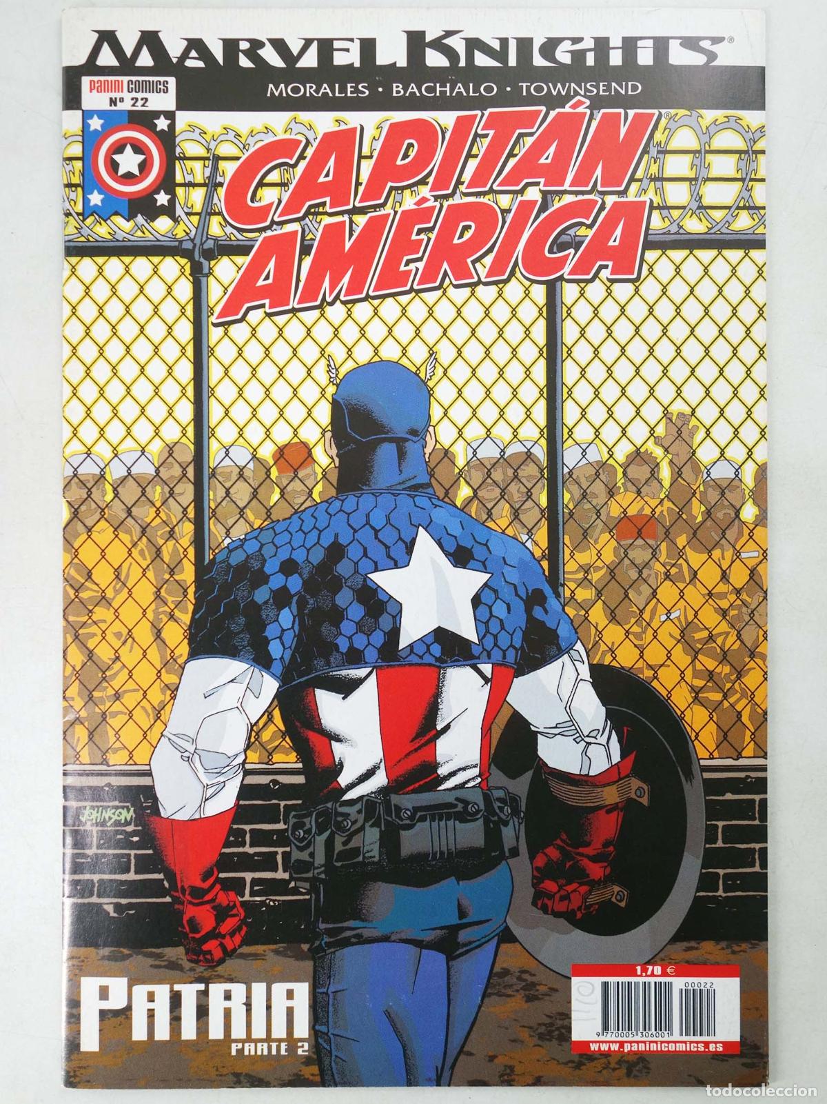 C&oacute;mics: CAPIT&Aacute;N AM&Eacute;RICA VOL. 5 22. CAPIT&Aacute;N AM&Eacute;RICA (Robert Morales/Chris Bachalo) Forum, 2005