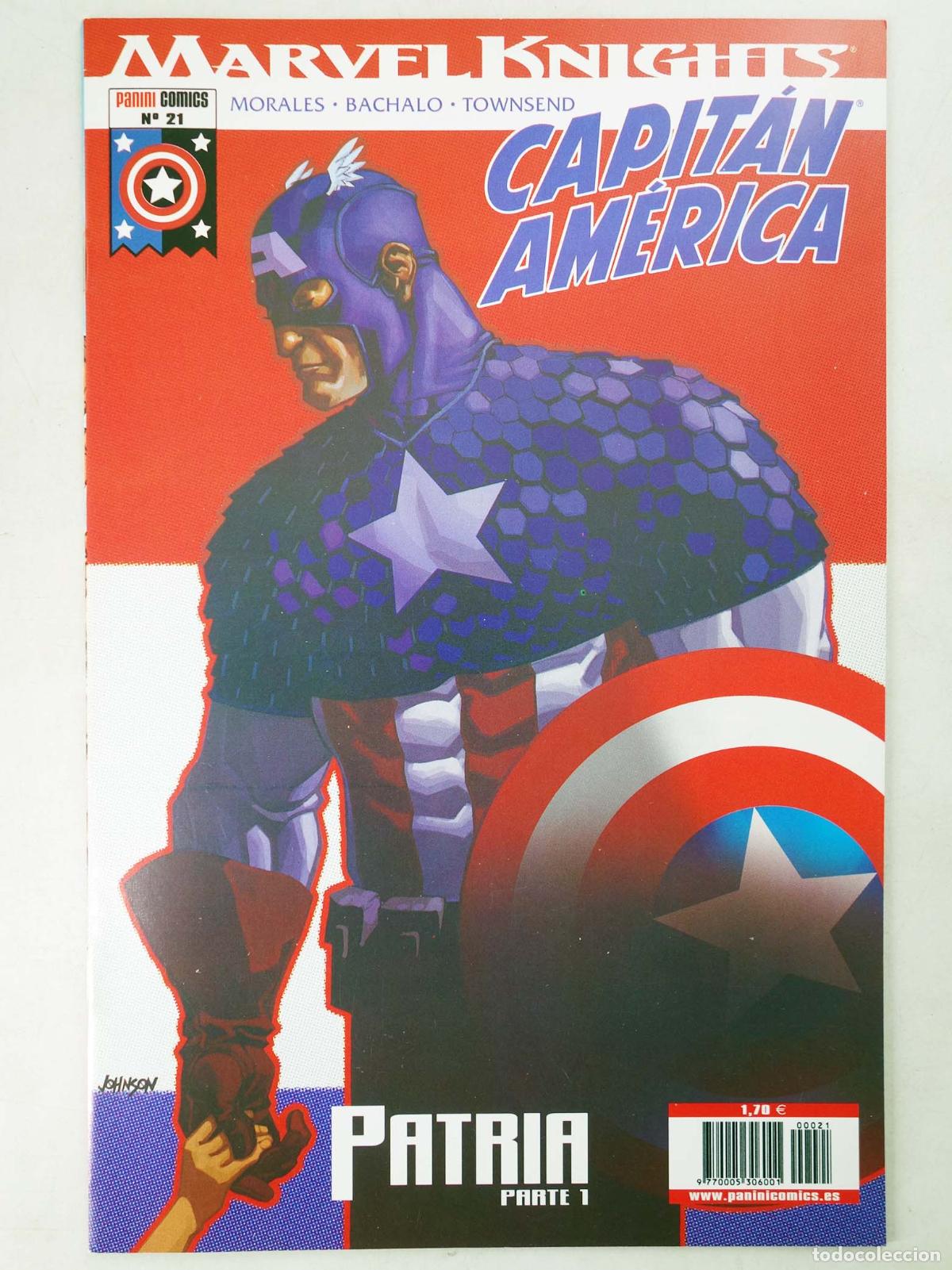 C&oacute;mics: CAPIT&Aacute;N AM&Eacute;RICA VOL. 5 21. PATRIA. PARTE 1. Forum, 2005