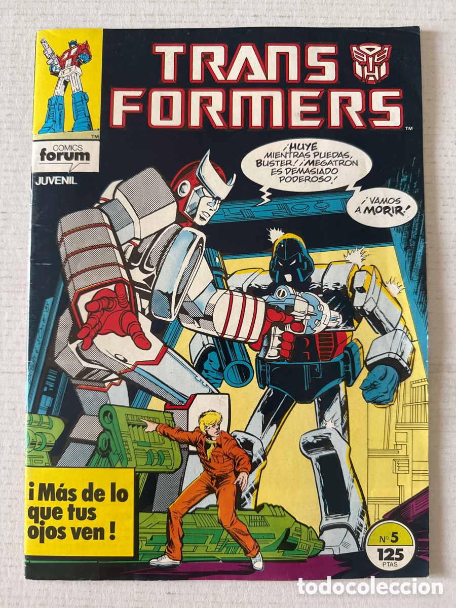 C&oacute;mics: TRANSFORMERS #5 Vol1 FORUM 1&ordf; edici&oacute;n