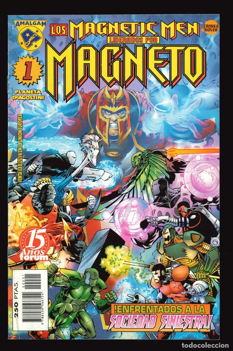 C&oacute;mics: AMALGAM - FORUM / LOS MAGNETIC MEN LIDERADOS POR MAGNETO