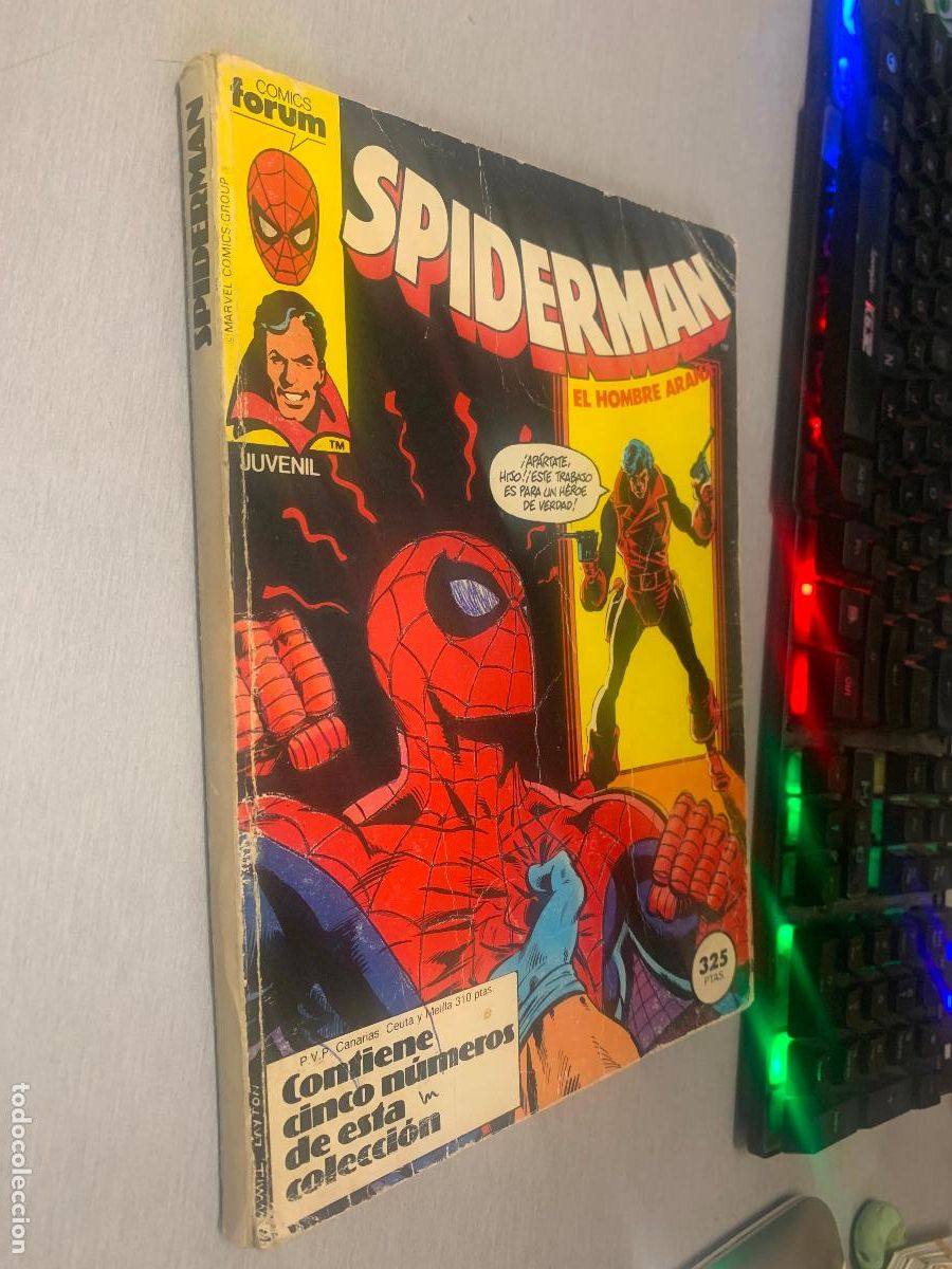 C&oacute;mics: SPIDERMAN N&ordm; 76, 77, 78, 79, 80 / RETAPADO CON 5 N&Uacute;MEROS / FORUM