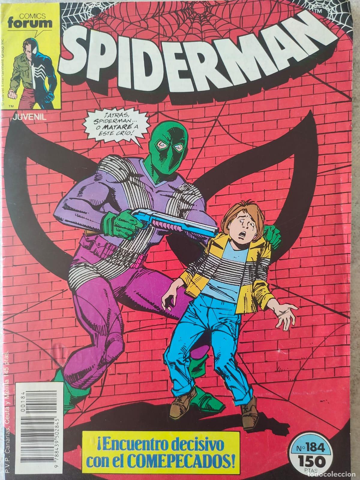 C&oacute;mics: SPIDERMAN VOL 1 NUMERO 184