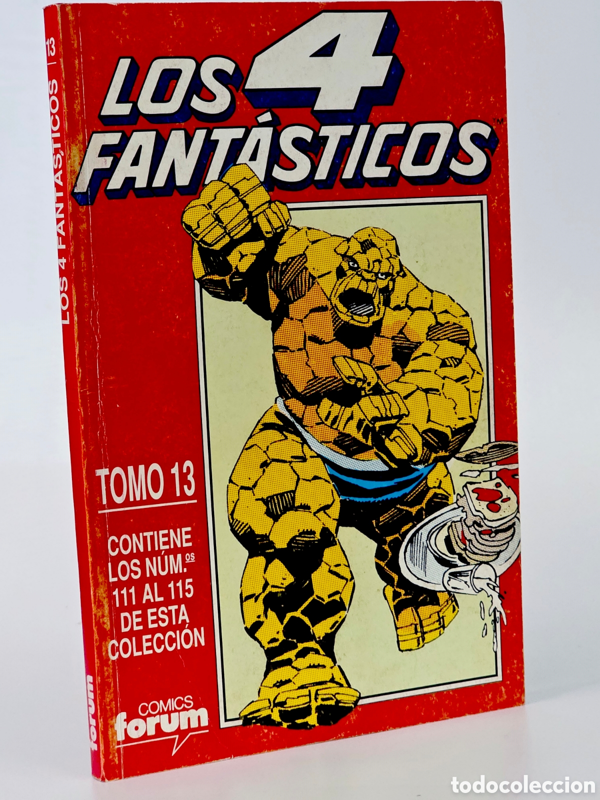 C&oacute;mics: C&Oacute;MIC LOS 4 FANT&Aacute;STICOS 111 AL 115 RETAPADO FORUM VOL.1 MARVEL VOLUMEN NORMAL ESTADO