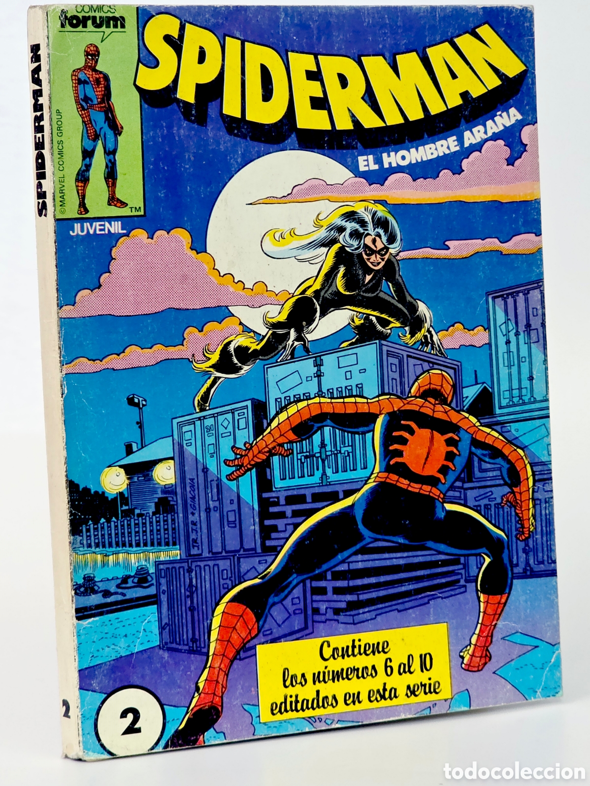 C&oacute;mics: C&Oacute;MIC SPIDERMAN 6 AL 10 RETAPADO VOL.1 FORUM MARVEL (SPIDER-MAN) VOLUMEN NORMAL ESTADO