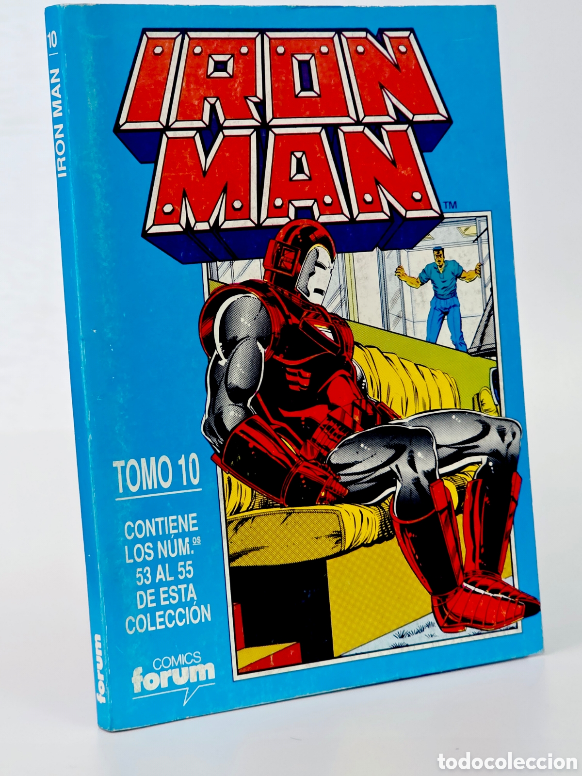 C&oacute;mics: C&Oacute;MIC LOS 4 FANT&Aacute;STICOS 53 AL 55 RETAPADO VOL.1 FORUM MARVEL VOLUMEN BUEN ESTADO