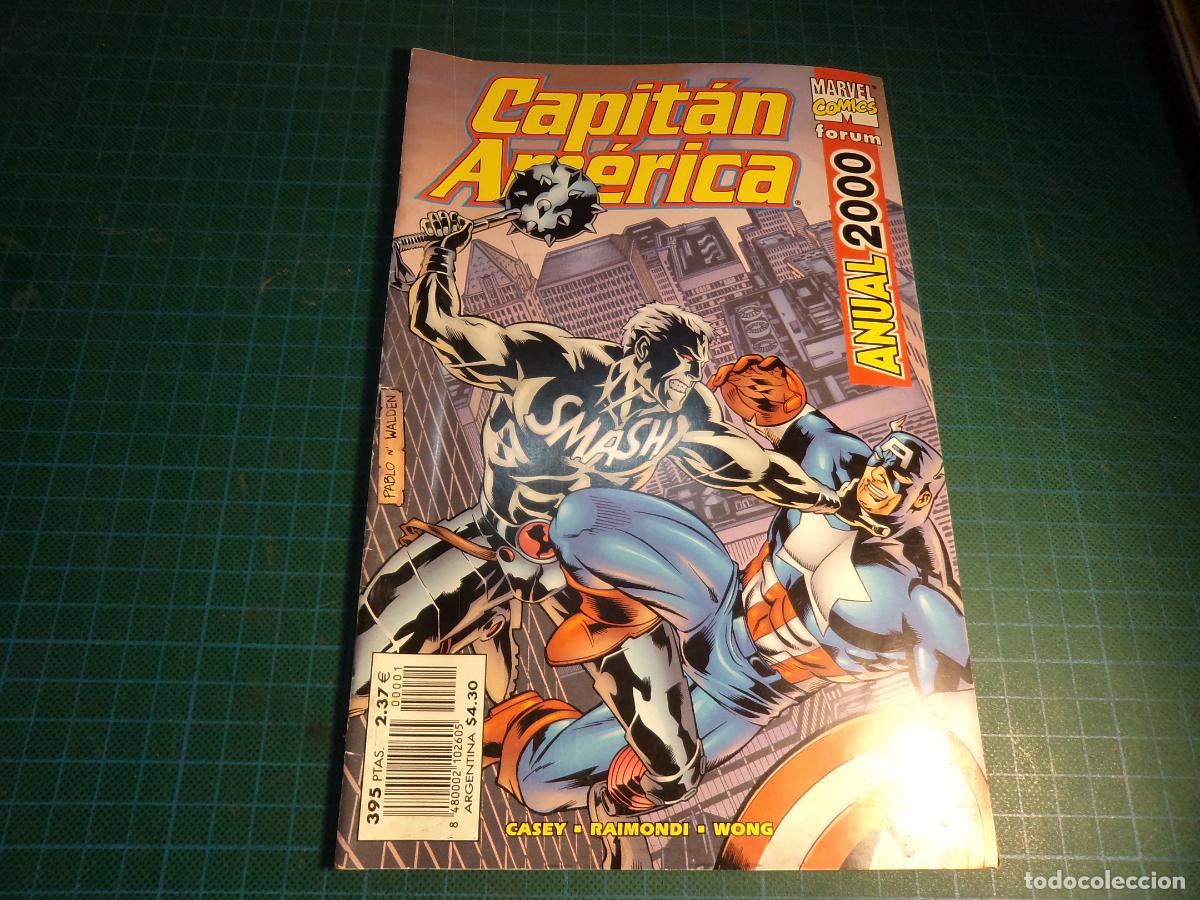 C&oacute;mics: Capitan America. Anual 2000. Forum.