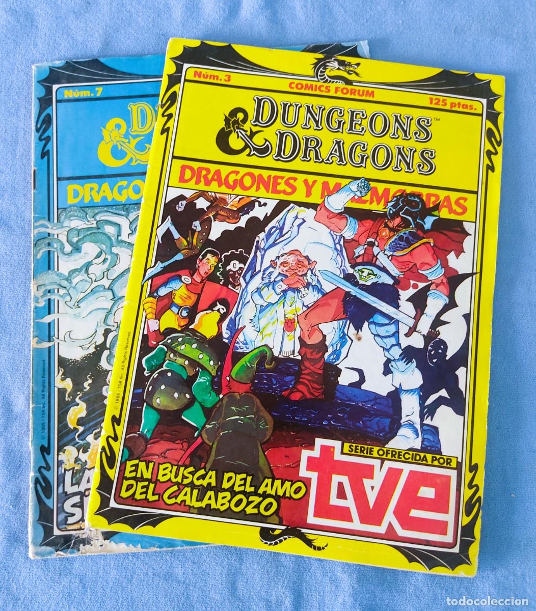 C&oacute;mics: 2 COMICS DE DRAGONES Y MAZMORRAS DUNGEONS & DRAGONS COMICS FORUM - Foto 1