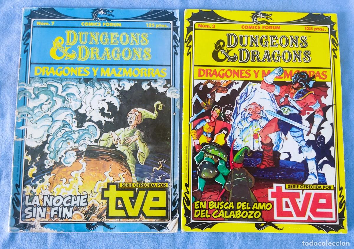 C&oacute;mics: 2 COMICS DE DRAGONES Y MAZMORRAS DUNGEONS & DRAGONS COMICS FORUM - Foto 2