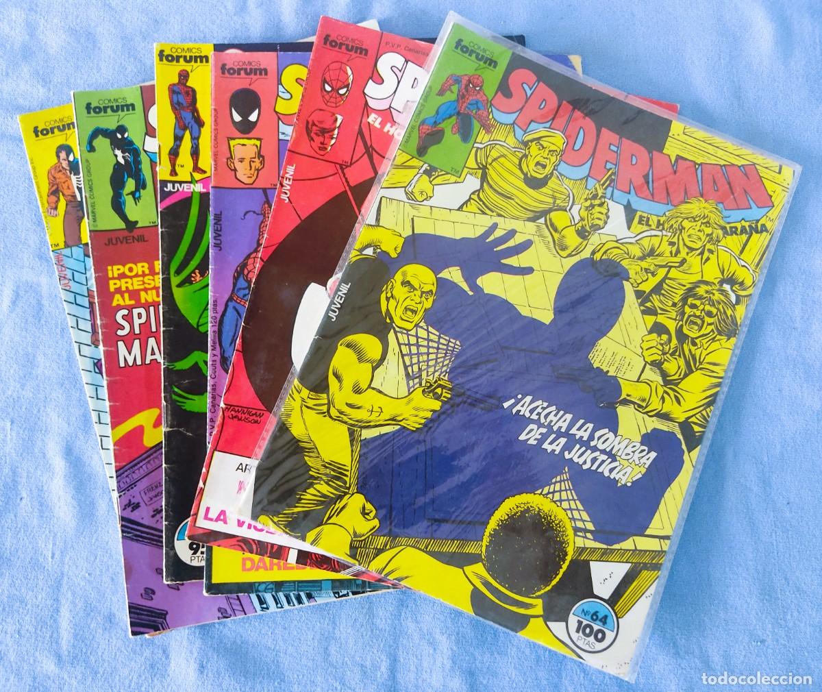 C&oacute;mics: 6 COMICS FORUM DE SPIDERMAN