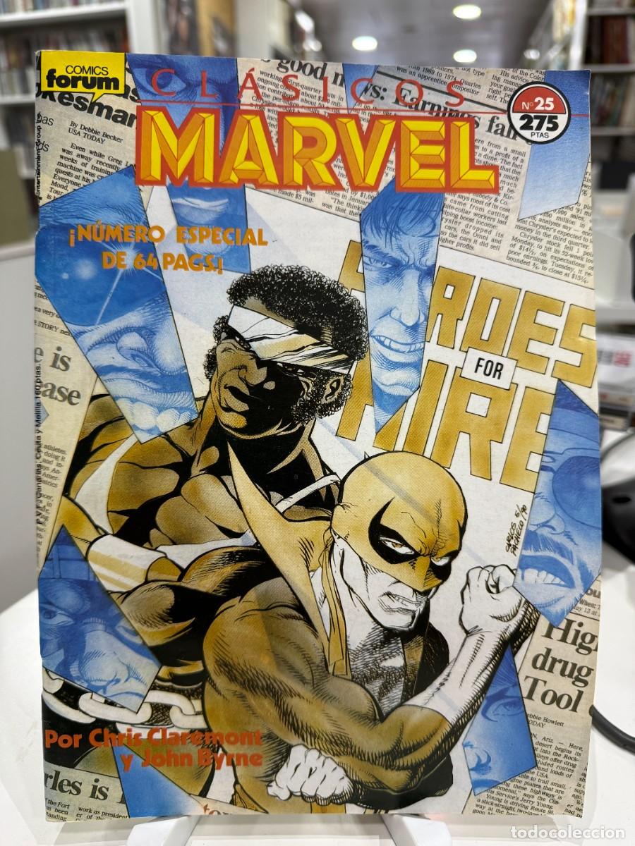 C&oacute;mics: Cl&aacute;sicos Marvel N&ordm; 25: Heroes For Hire &ndash; Chris Claremont Y John Byrne