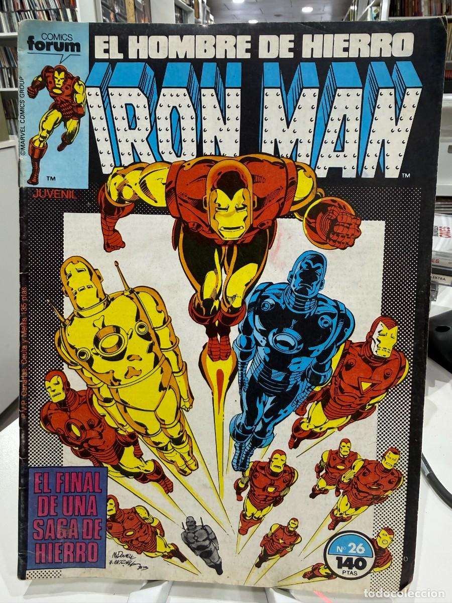 C&oacute;mics: El Hombre De Hierro Iron Man N&ordm; 26 El Final De Una Saga De Hierro (C&oacute;mic Forum)