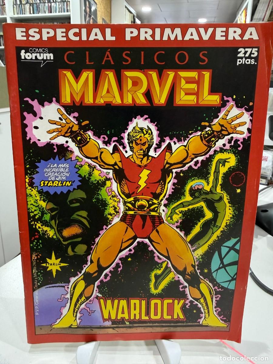 C&oacute;mics: Cl&aacute;sicos Marvel &ndash; Especial Primavera 1990: Warlock (Comics Forum) - Foto 1