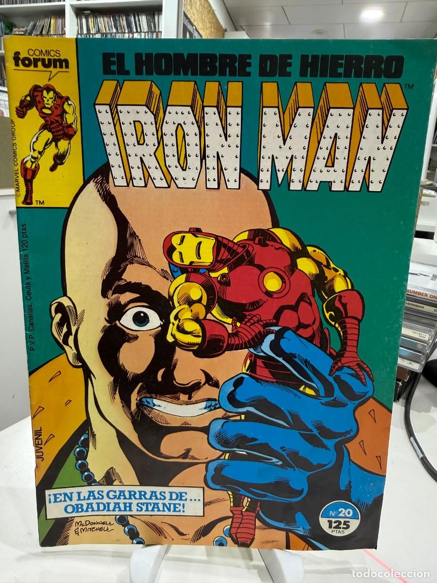 C&oacute;mics: El Hombre De Hierro: Iron Man N&ordm; 20 En Las Garras De Obadiah Stane (Forum)