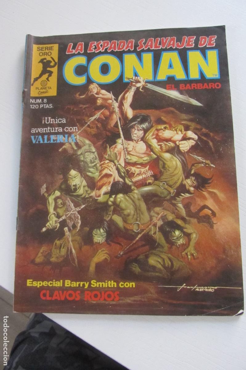 C&oacute;mics: LA ESPADA SALVAJE DE CONAN VOL. 1 1&ordf; EDICION N&ordm; 8 - FORUM ARX214