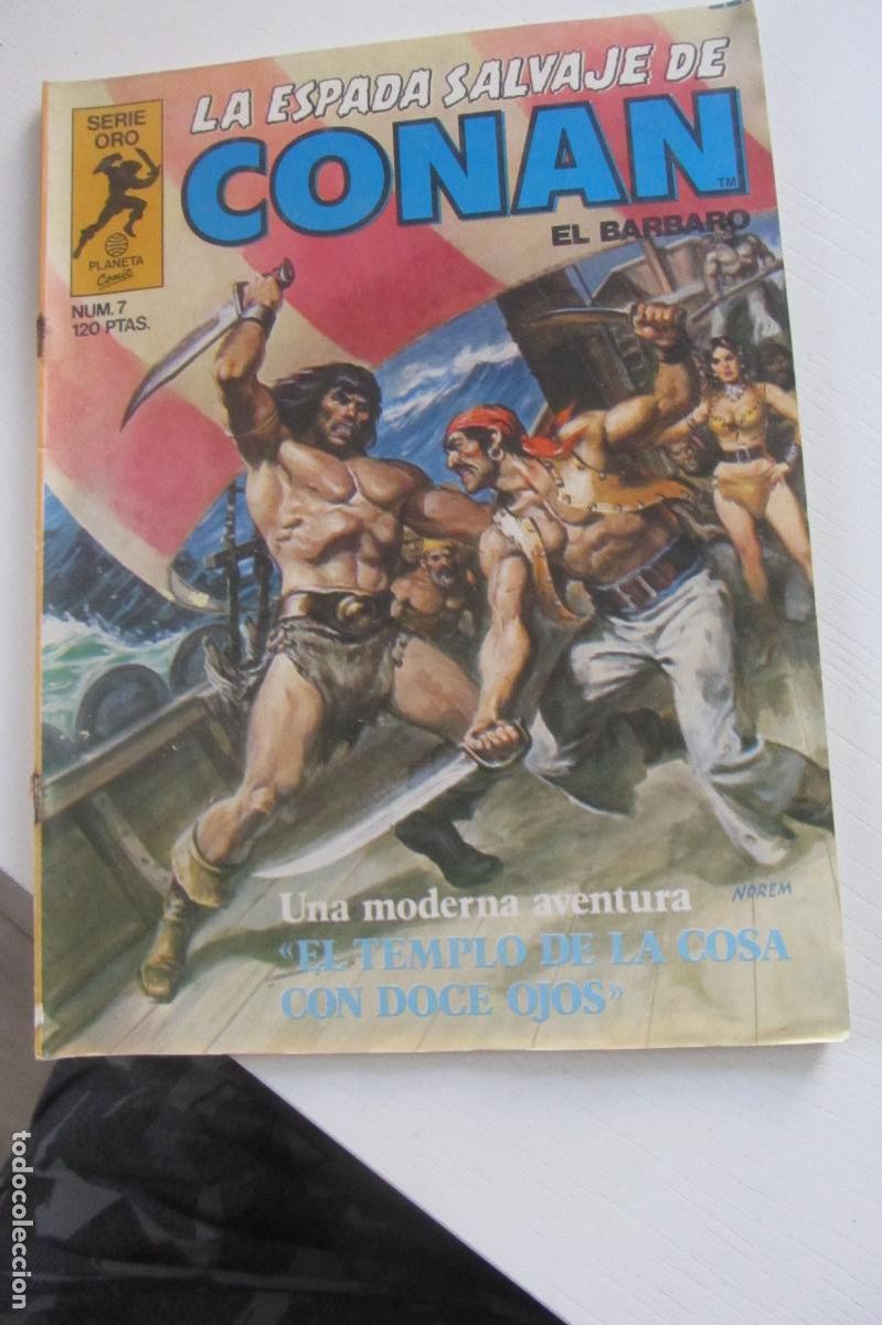 C&oacute;mics: LA ESPADA SALVAJE DE CONAN VOL. 1 1&ordf; EDICION N&ordm; 7 - FORUM ARX214