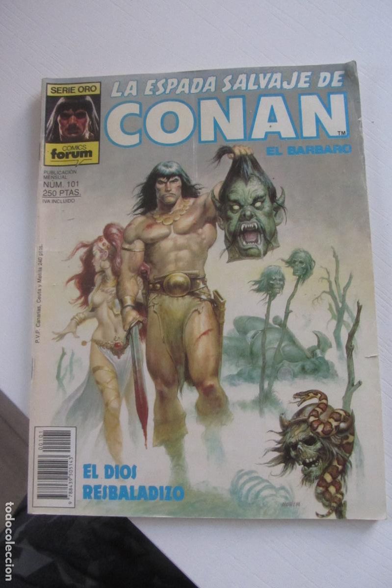 C&oacute;mics: LA ESPADA SALVAJE DE CONAN VOL. 1 1&ordf; EDICION N&ordm; 101 FORUM ARX214
