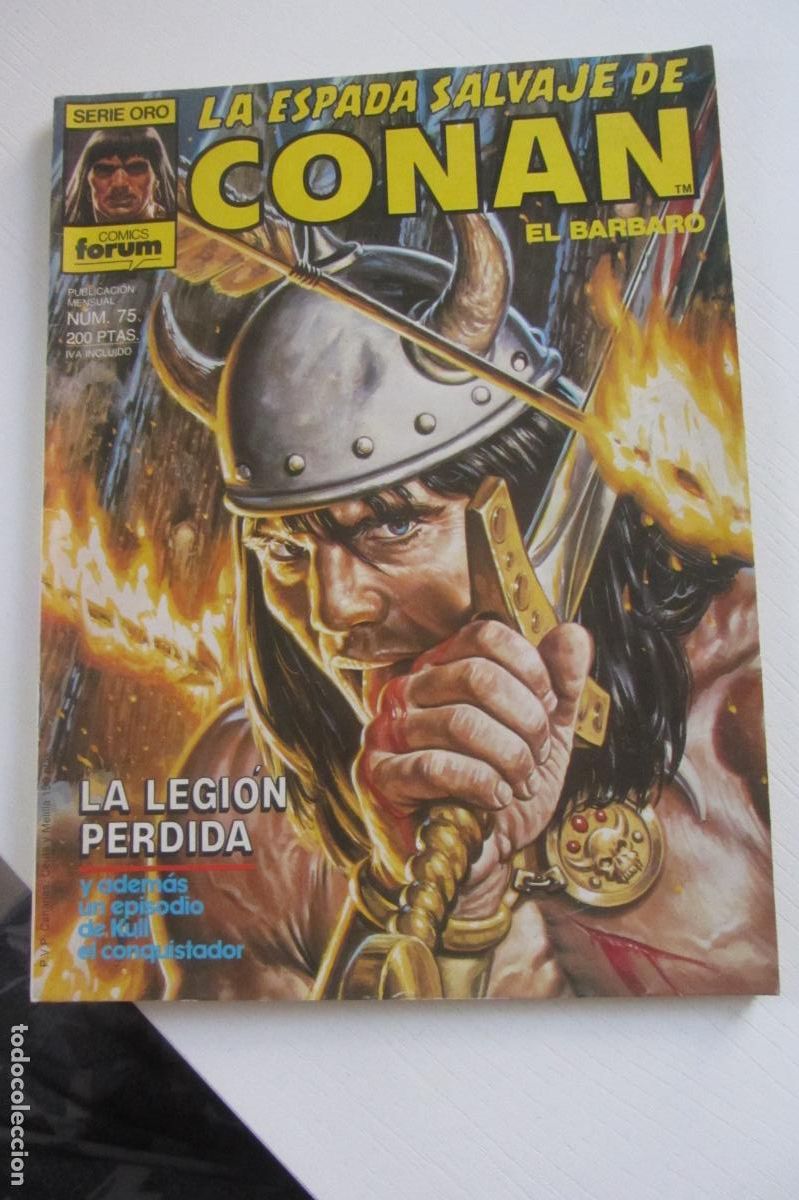 C&oacute;mics: LA ESPADA SALVAJE DE CONAN VOL. 1 1&ordf; EDICION N&ordm; 75 FORUM ARX214