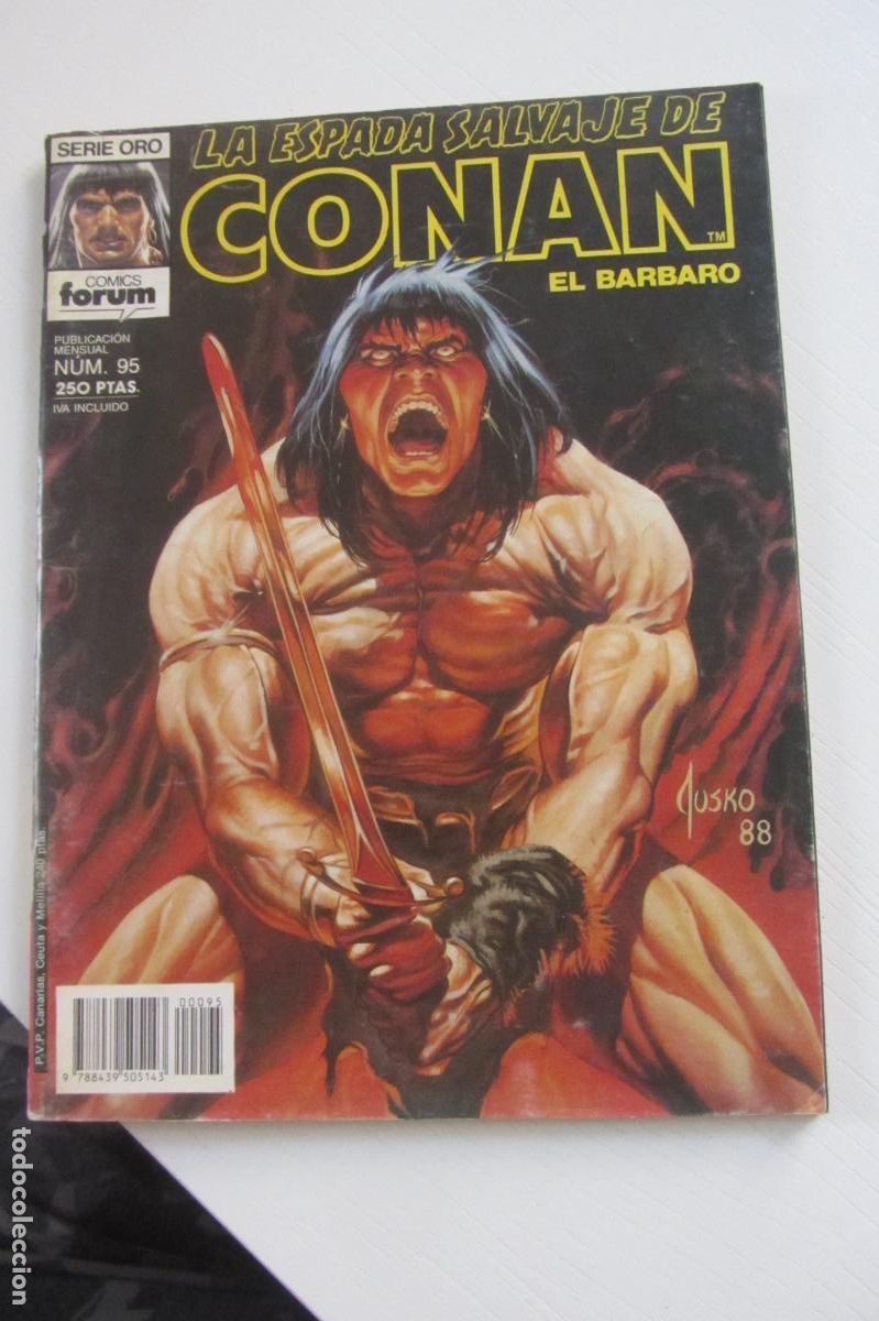 C&oacute;mics: LA ESPADA SALVAJE DE CONAN VOL. 1 1&ordf; EDICION N&ordm; 95 FORUM ARX214