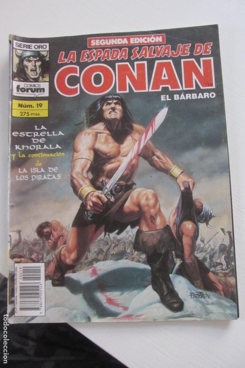 C&oacute;mics: LA ESPADA SALVAJE DE CONAN VOL. 1 2&ordf; EDICION N&ordm; 19 FORUM ARX214