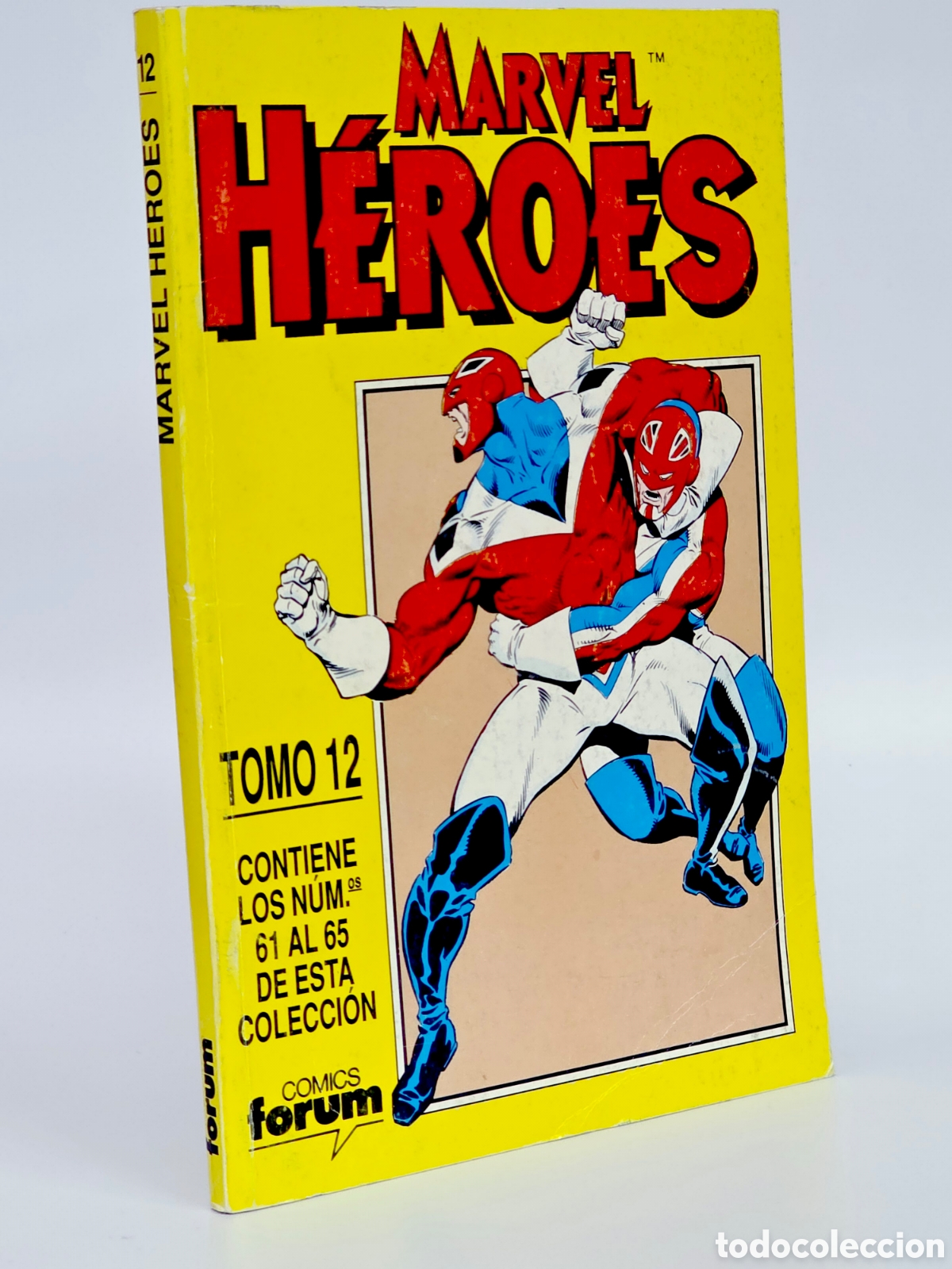 C&oacute;mics: C&Oacute;MIC MARVEL HEROES 61 AL 65 FORUM MARVEL RETAPADO MUY BUEN ESTADO