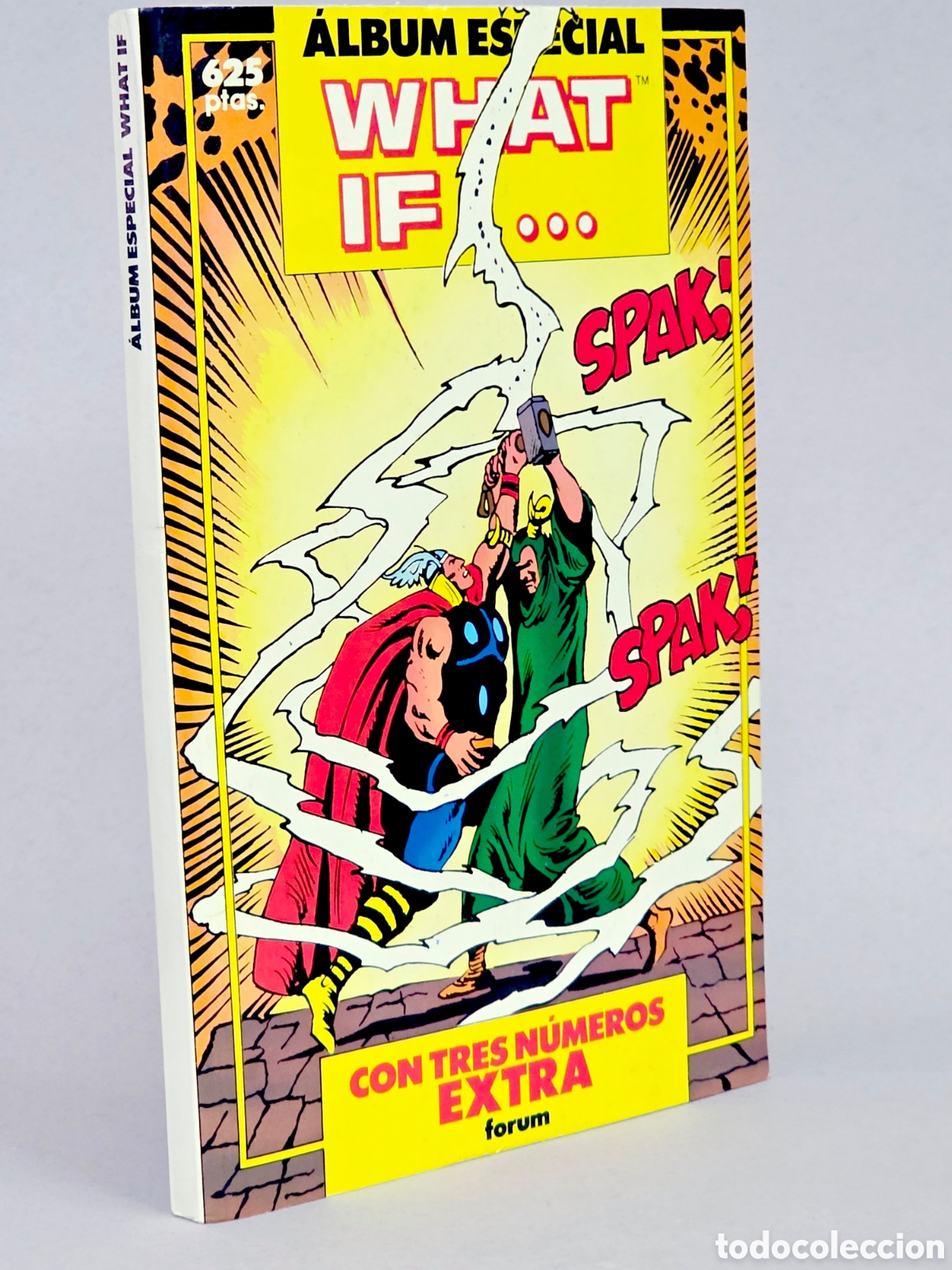 C&oacute;mics: C&Oacute;MIC WHAT IF ALBUEN ESPECIAL EXTRA FORUM MARVEL RETAPADO CASI EXCELENTE ESTADO