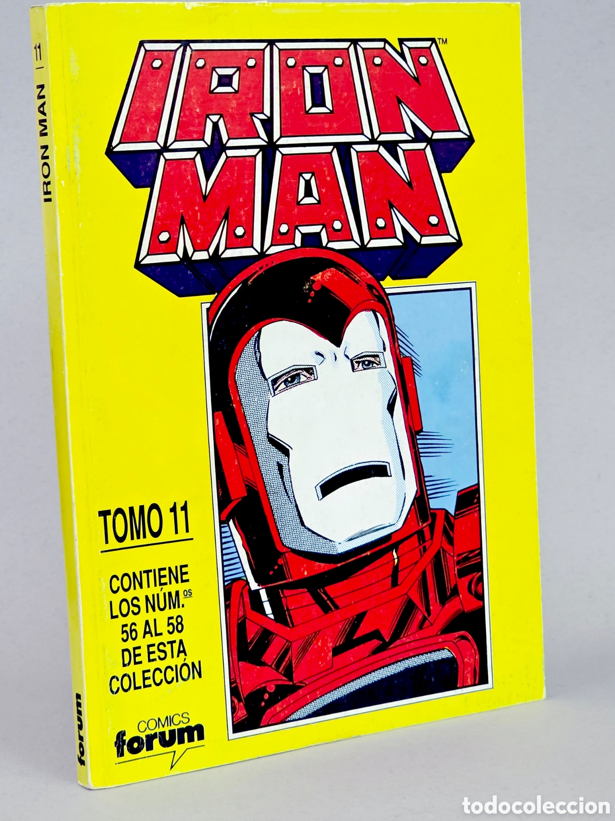 C&oacute;mics: C&Oacute;MIC IRON MAN 56 AL 58 FORUM VOL.1 TOMO 11 MARVEL RETAPADO VOLUMEN CASI EXCELENTE ESTADO