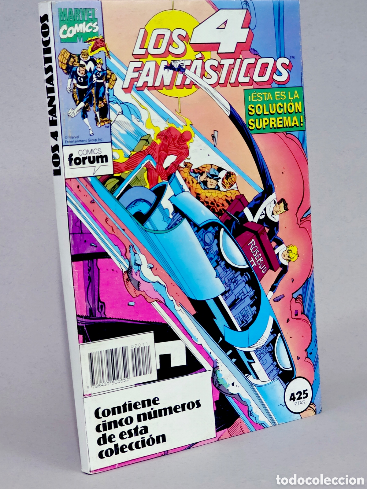 C&oacute;mics: C&Oacute;MIC LOS 4 FANT&Aacute;STICOS 102 AL 106 FORUM VOL.1 MARVEL RETAPADO VOLUMEN EXCELENTE ESTADO