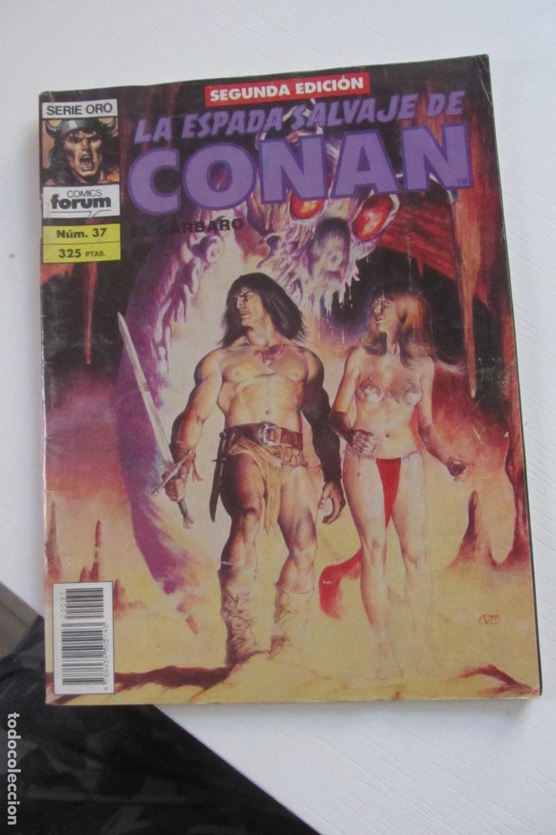 C&oacute;mics: LA ESPADA SALVAJE DE CONAN VOL. 1 2&ordf; EDICION N&ordm; 37 FORUM ARX214