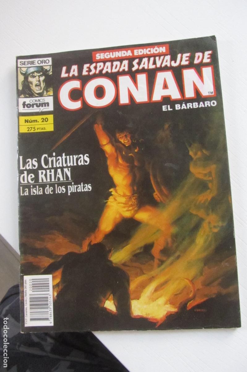 C&oacute;mics: LA ESPADA SALVAJE DE CONAN VOL. 1 2&ordf; EDICION N&ordm; 20 FORUM ARX214
