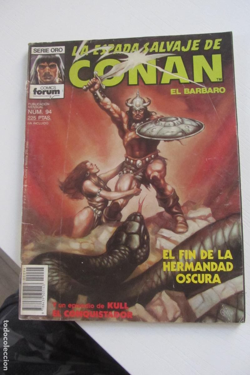 C&oacute;mics: LA ESPADA SALVAJE DE CONAN VOL. 1 1 &ordf; EDICION N&ordm; 94 FORUM ARX215