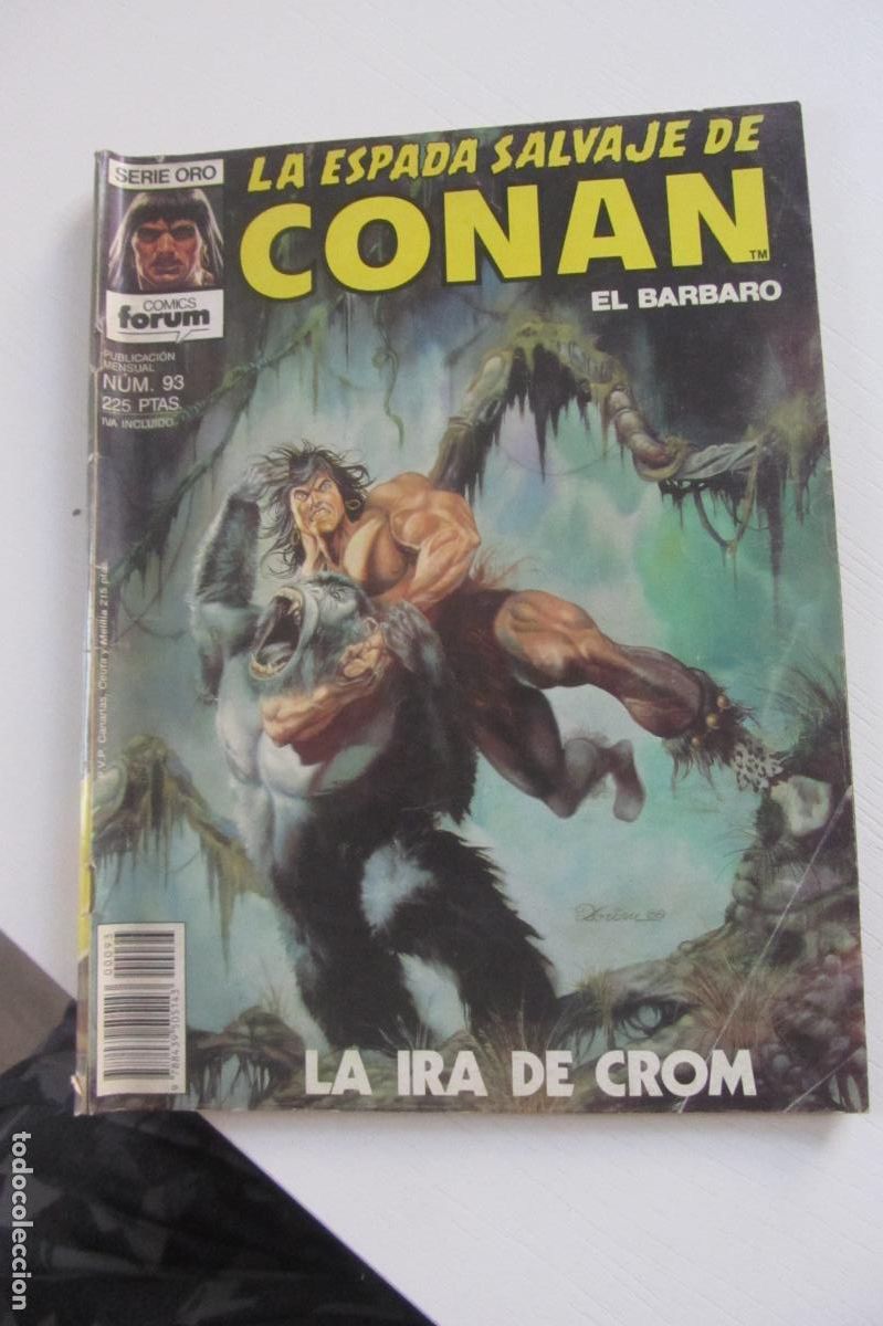 C&oacute;mics: LA ESPADA SALVAJE DE CONAN VOL. 1 1 &ordf; EDICION N&ordm; 93 FORUM ARX215