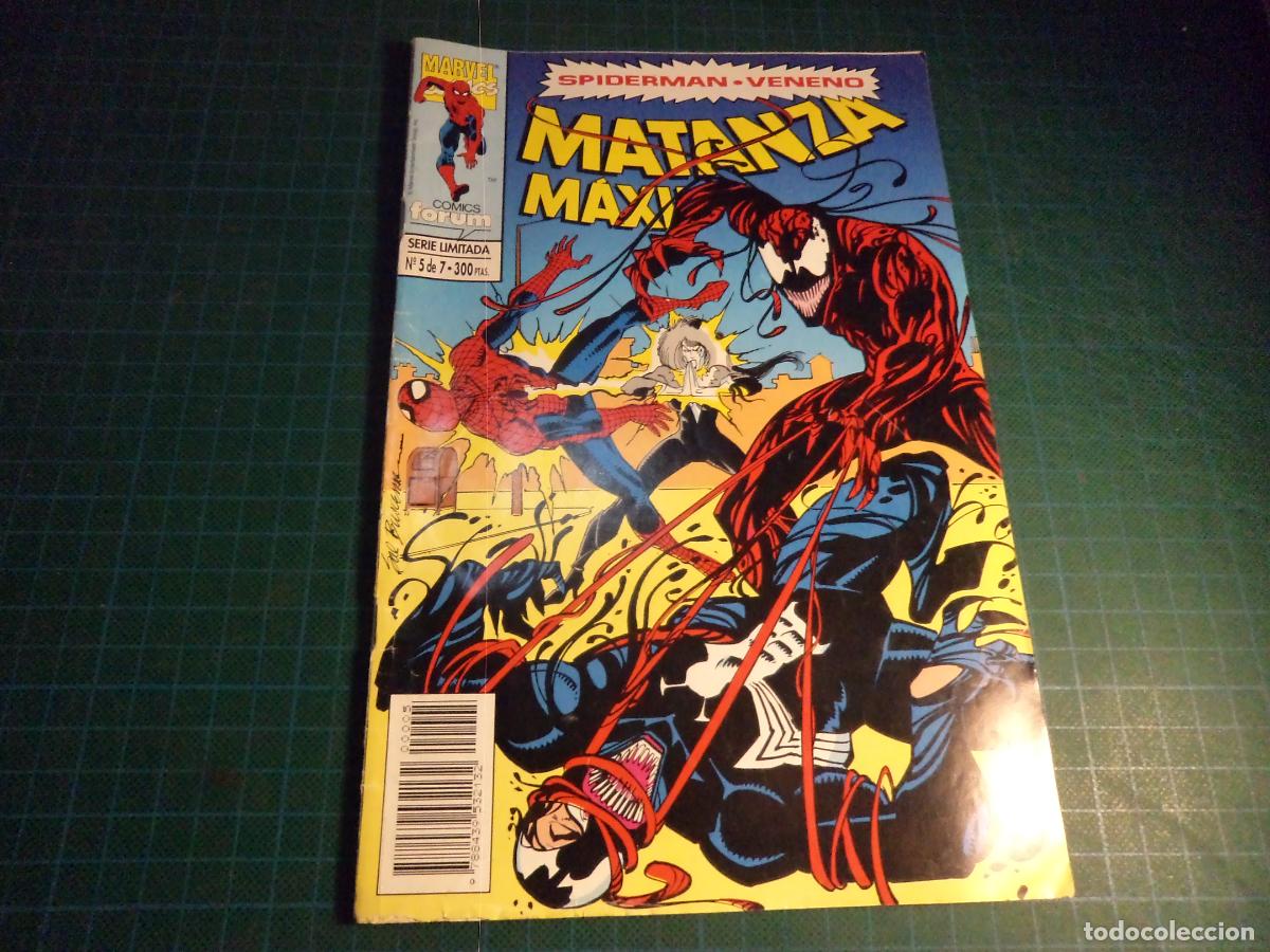 C&oacute;mics: Spiderman. Matanza maxima. N&ordm; 5. Forum.