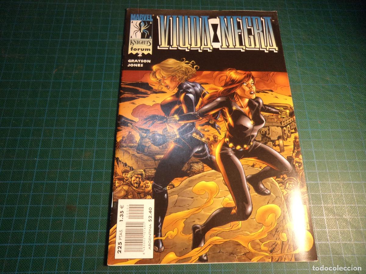 C&oacute;mics: Viuda Negra. N&ordm; 2. Marvel Knights. Forum.