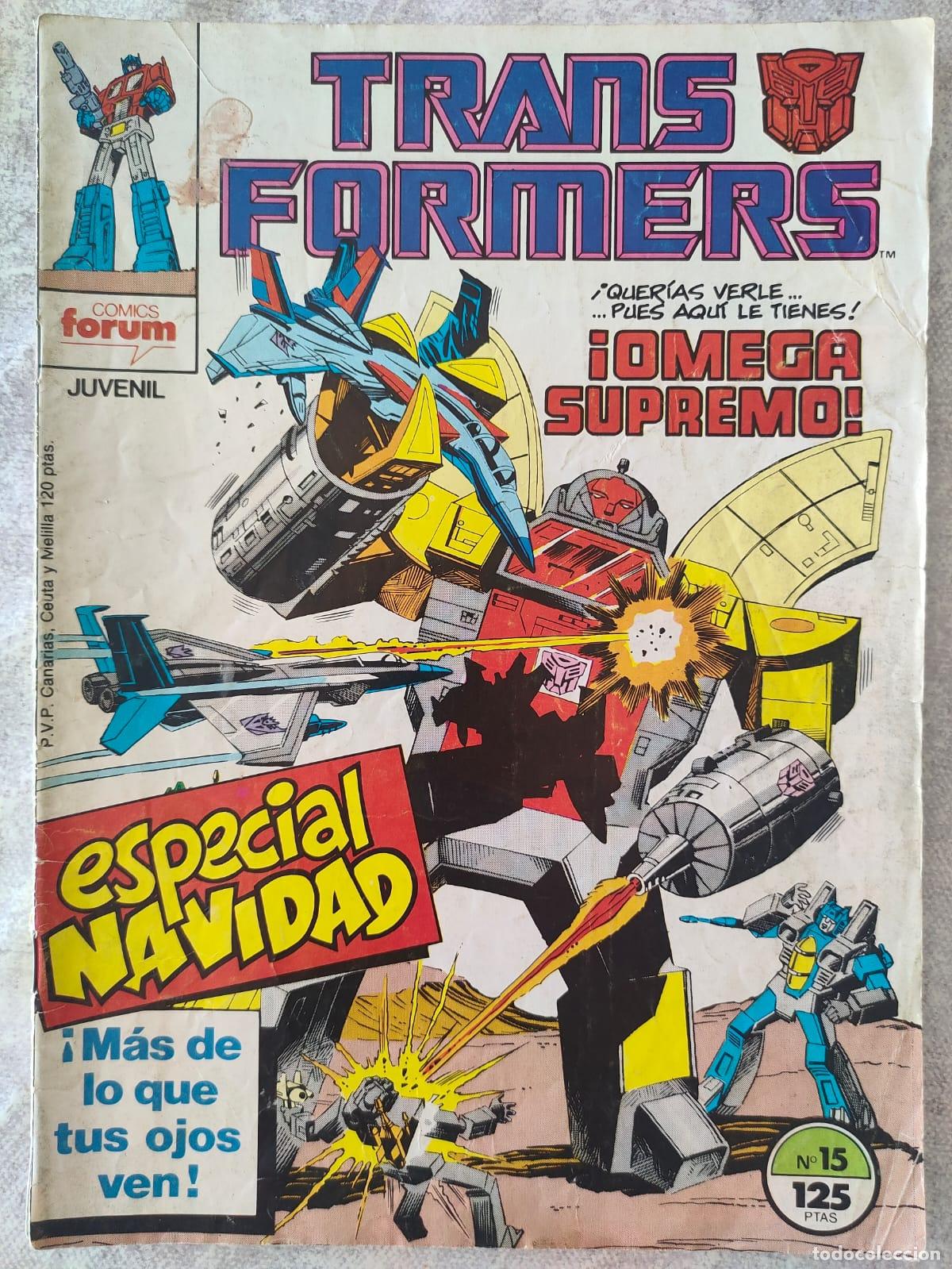 C&oacute;mics: TRANSFORMERS NUMERO 15