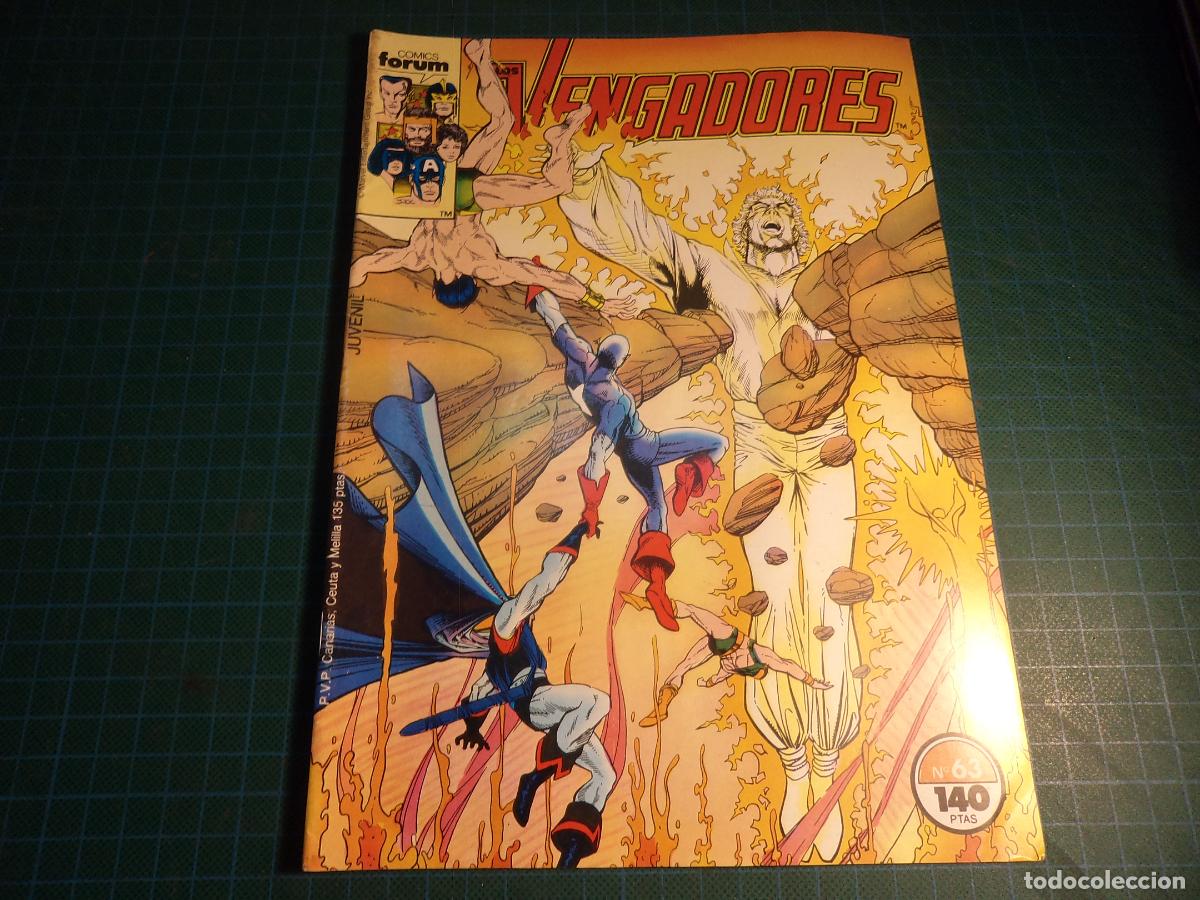 C&oacute;mics: Los vengadores vol 1. N&ordm; 63. Forum