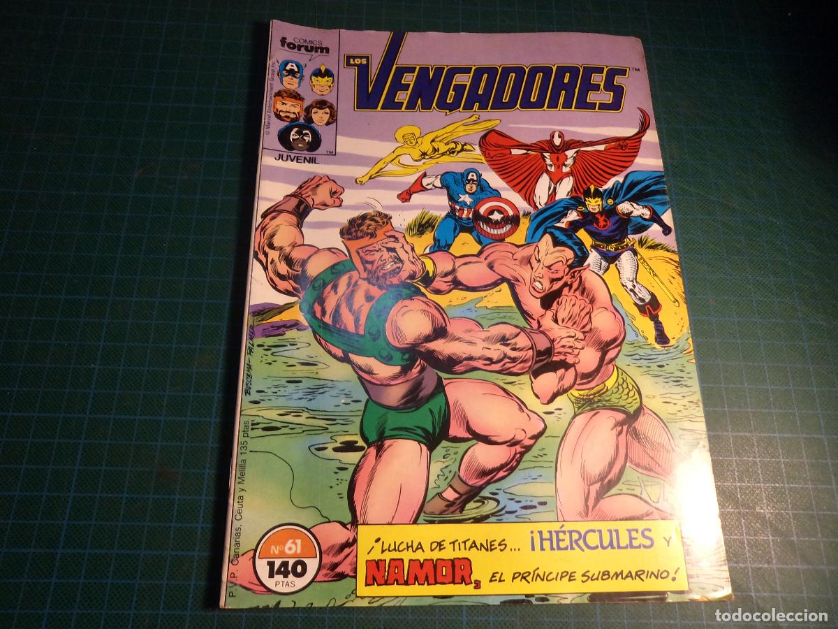 C&oacute;mics: Los vengadores vol 1. N&ordm; 61. Forum