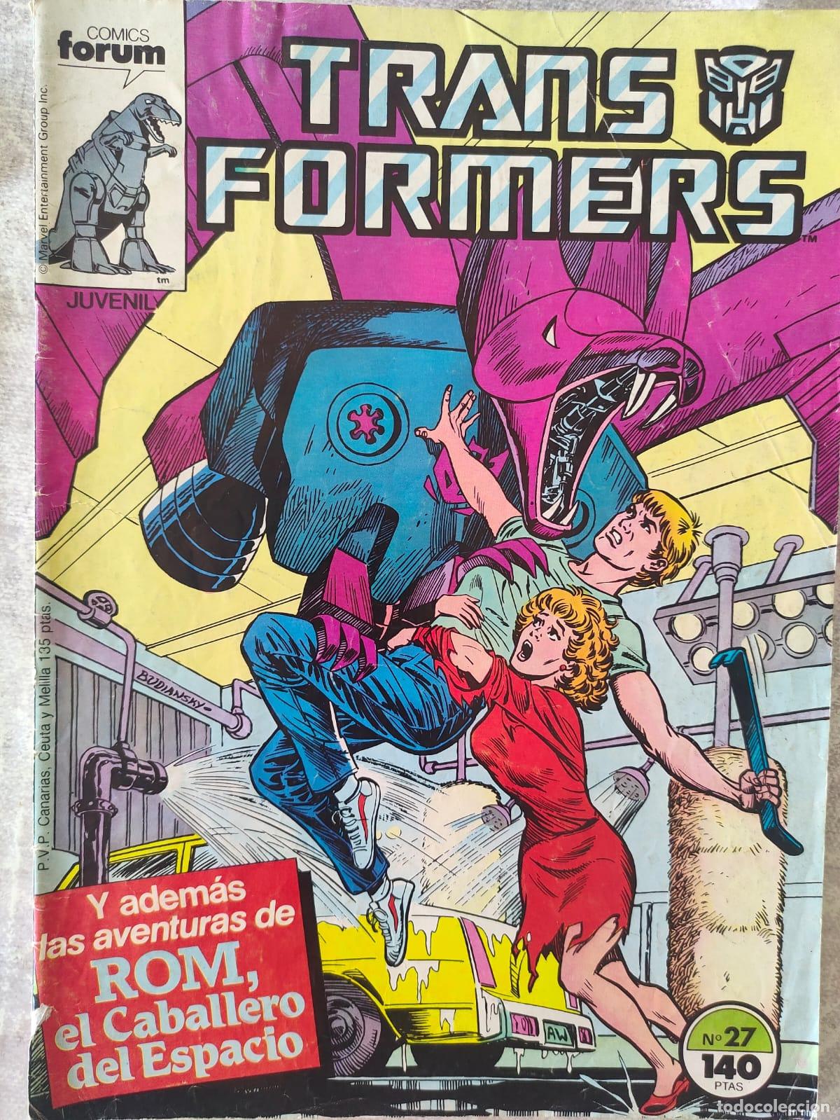 C&oacute;mics: TRANSFORMERS NUMERO 27