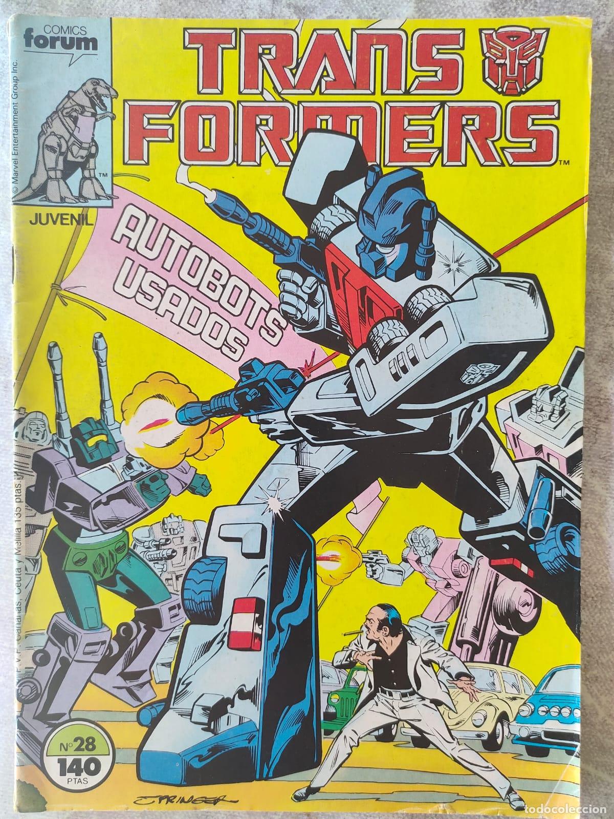 C&oacute;mics: TRANSFORMERS NUMERO 28