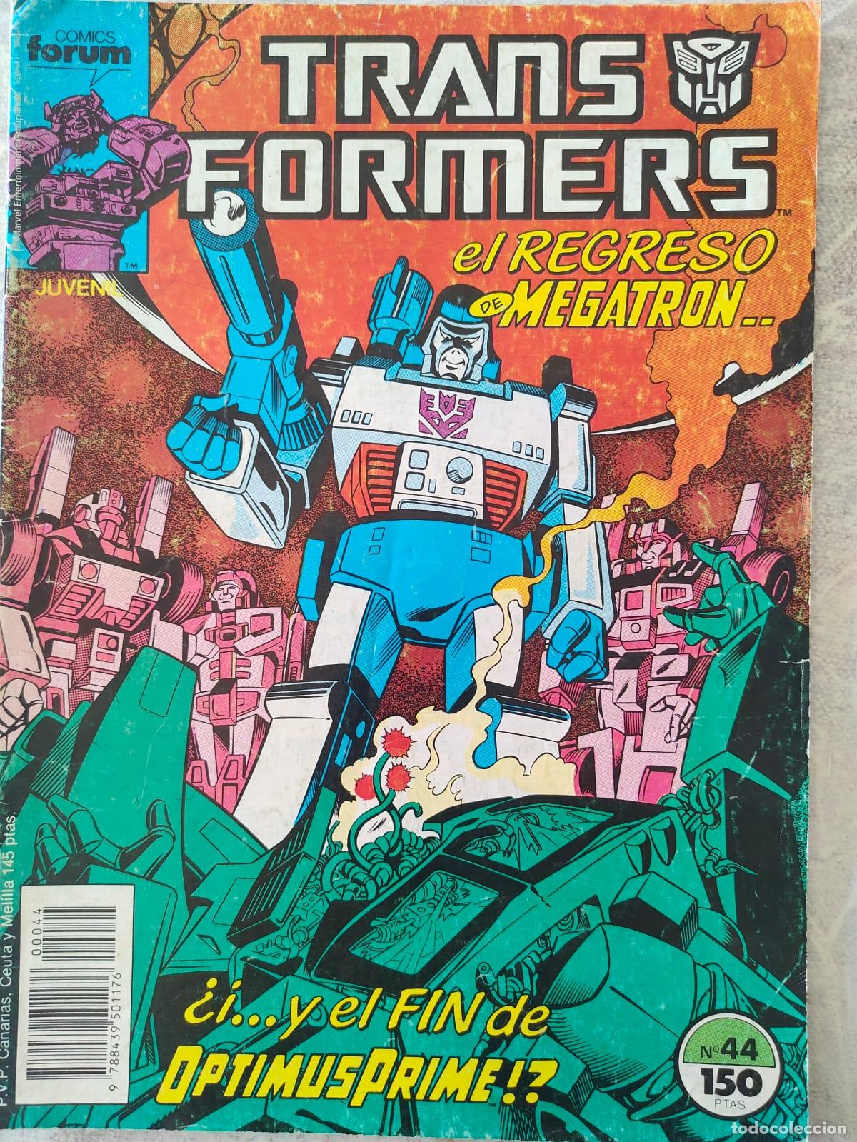 C&oacute;mics: TRANSFORMERS NUMERO 44
