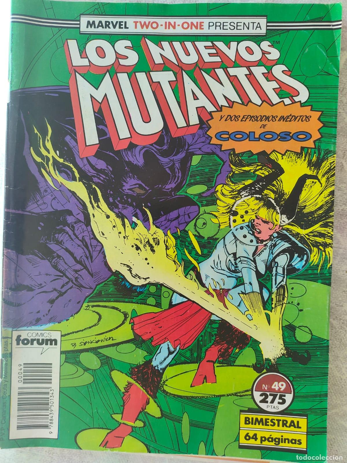 C&oacute;mics: LOS NUEVOS MUTANTES NUMERO 49 - Foto 1