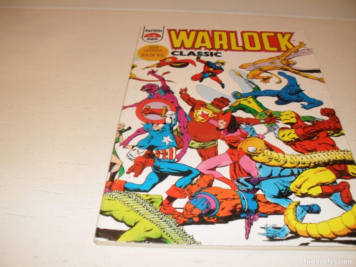 C&oacute;mics: WARLOCK CLASSIC N&ordm; 6,CON LA MUERTE DE WARLOCK,DE 6,DE JIM STARLIN,FORUM,1992