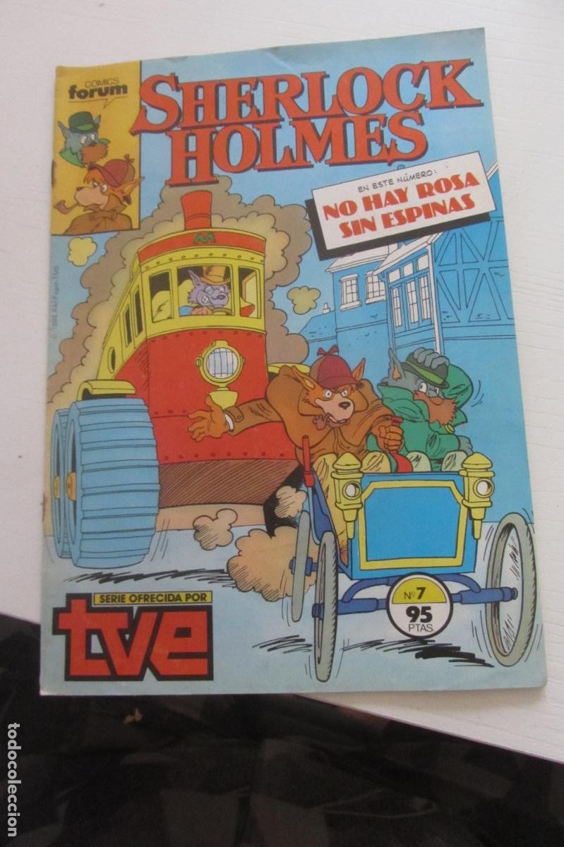 C&oacute;mics: SHERLOCK HOLMES 7. NO HAY ROSA SIN ESPINAS. Forum, 1986 ARX218